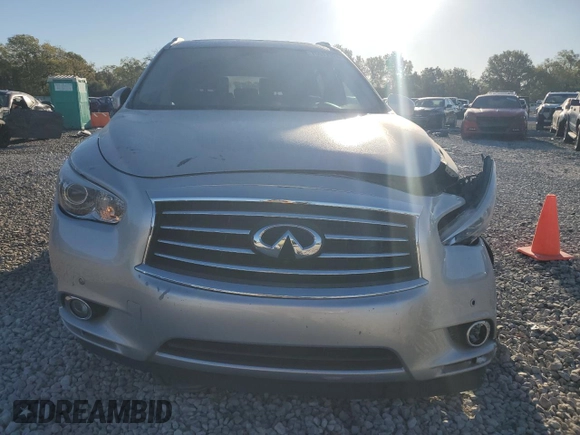 2013 Infiniti JX35 with VIN 5N1AL0MM2DC345006, listed as a Copart auction lot 75077324 with 249,410 mi miles and Salvage Title. Bid and sale history available at carsss.com. Image 5.