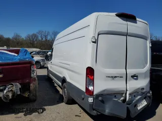2018 Ford Transit Cargo with VIN 1FTYR3XMXJKA30809, listed as a Copart auction lot 48907745 with 162,936 mi miles and Salvage Title. Bid and sale history available at DreamBid. Image 2.