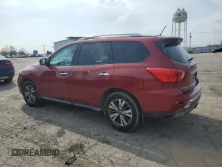 2017 Nissan Pathfinder SL with VIN 5N1DR2MM7HC903543, listed as a Copart auction lot 54756485 with 127,723 mi miles and Clean Title. Bid and sale history available at carsss.com. Image 2.