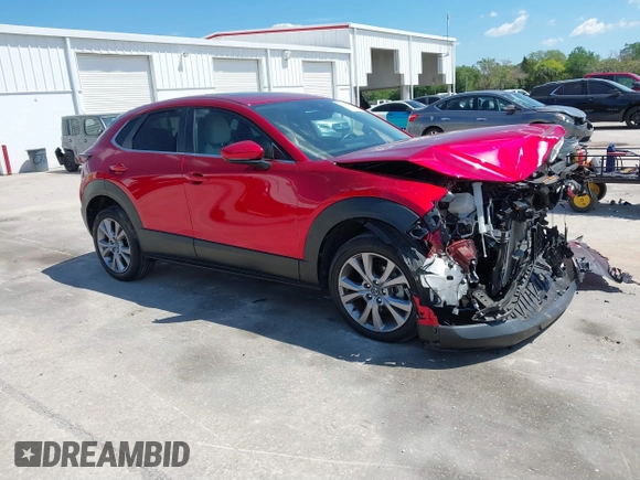 2021 Mazda CX-30 Preferred with VIN 3MVDMACL9MM252414, listed as a IAAI auction lot 41893495 with 26,650 mi miles. Bid and sale history available at carsss.com. Image 1.
