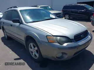 2005 Subaru Legacy Outback z VIN 4S4BP61C357360258, wystawiony jako IAAI lot #42196441 z przebiegiem 285 242 mil mil oraz . Historia ofert i sprzedaży dostępna na DreamBid. Obrazek 1.