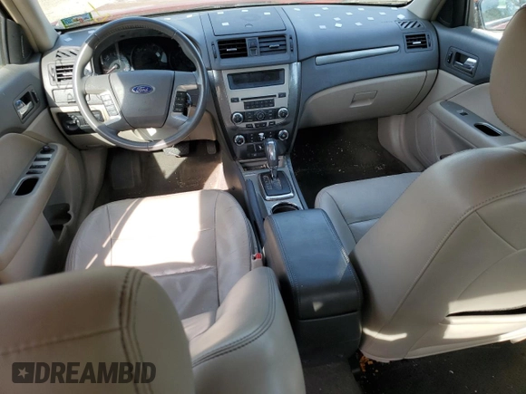 2011 Ford Fusion SEL with VIN 3FAHP0JA3BR230825, listed as a Copart auction lot 55125175 with 97,192 mi miles and Salvage Title. Bid and sale history available at DreamBid. Image 8.