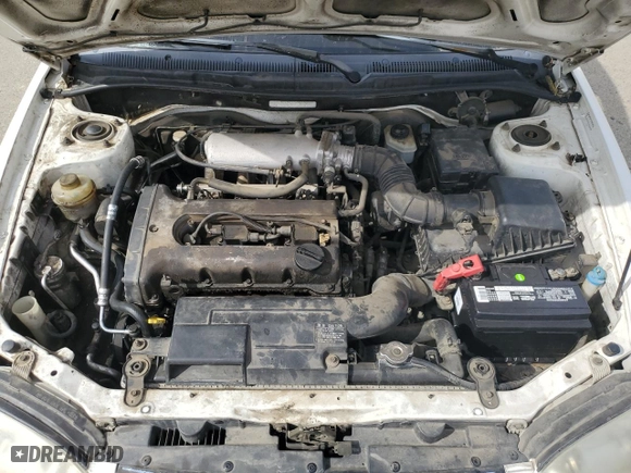 2003 Kia Spectra with VIN KNAFB121635229450, listed as a Copart auction lot 47084595 with 200,586 mi miles and Salvage Title. Bid and sale history available at carsss.com. Image 12.