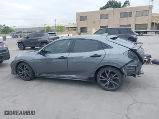 2018 Honda Civic Hatchback Sport Touring with VIN SHHFK7H90JU432590, listed as a IAAI auction lot 42025325 with 78,748 mi miles. Bid and sale history available at carsss.com. Image 15.
