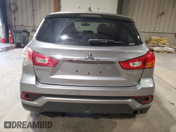 2018 Mitsubishi Outlander Sport ES 2.0 with VIN JA4AR3AU5JZ012729, listed as a Copart auction lot 52587945 with 103,742 mi miles and Salvage Title. Bid and sale history available at carsss.com. Image 6.