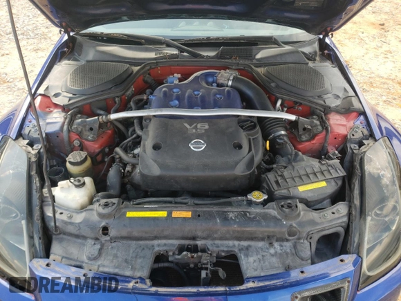 2006 Nissan 350Z Touring with VIN JN1AZ34E96M354704, listed as a Copart auction lot 47194005 with 189,714 mi miles and Salvage Title. Bid and sale history available at carsss.com. Image 12.