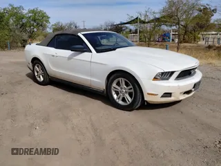 2012 Ford Mustang V6 with VIN 1ZVBP8EM3C5237309, listed as a Copart auction lot 51632165 with 167,829 mi miles and Clean Title. Bid and sale history available at carsss.com. Image 1.