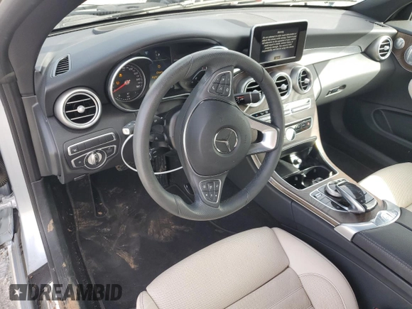 2018 Mercedes-Benz C 300 with VIN WDDWK4JB3JF610359, listed as a Copart auction lot 44589095 with 11,936 mi miles and Salvage Title. Bid and sale history available at DreamBid. Image 8.
