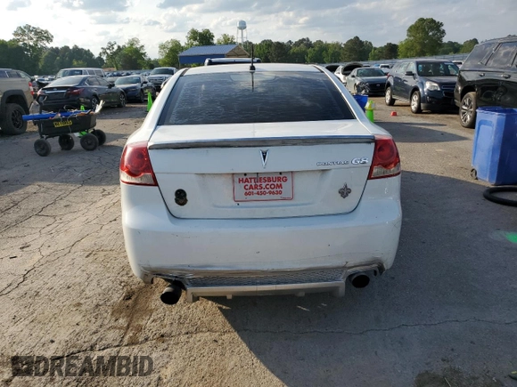 2008 Pontiac G8 z VIN 6G2ER57708L141874, wystawiony jako Copart lot #55365145 z przebiegiem 176 743 mil mil oraz Czysty tytuł • Clean title. Historia ofert i sprzedaży dostępna na DreamBid. Obrazek 6.