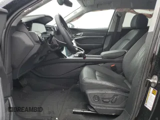 2023 Audi e-tron Premium Plus with VIN WA1LAAGE4PB024702, listed as a Copart auction lot 49175705 with 8,780 mi miles and Salvage title. Bid and sale history available at DreamBid. Image 7.