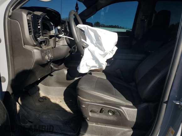 2024 Chevrolet Silverado 1500 RST with VIN 1GCUDEE80RZ374893, listed as a Copart auction lot 46840995 with 12,736 mi miles and Salvage Title. Bid and sale history available at carsss.com. Image 7.