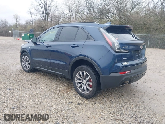 2021 Cadillac XT4 AWD Sport with VIN 1GYFZFR45MF053573, listed as a IAAI auction lot 41909784 with 36,309 mi miles and . Bid and sale history available at DreamBid. Image 3.