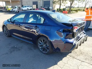 2024 Toyota Corolla SE with VIN 5YFS4MCE0RP201833, listed as a IAAI auction lot 41510042 with 4,742 mi miles. Bid and sale history available at carsss.com. Image 3.