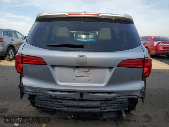 2016 Honda Pilot EX-L with VIN 5FNYF6H50GB028154, listed as a Copart auction lot 56675655 with 154,996 mi miles and Salvage Title. Bid and sale history available at DreamBid. Image 6.
