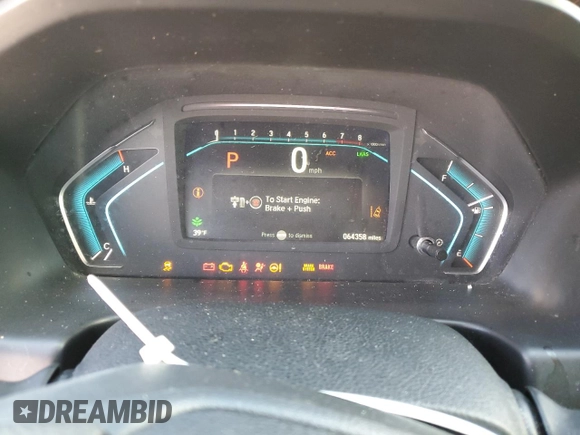 2020 Honda Odyssey EX with VIN 5FNRL6H56LB065958, listed as a Copart auction lot 47639695 with 64,358 mi miles and Salvage Title. Bid and sale history available at DreamBid. Image 9.