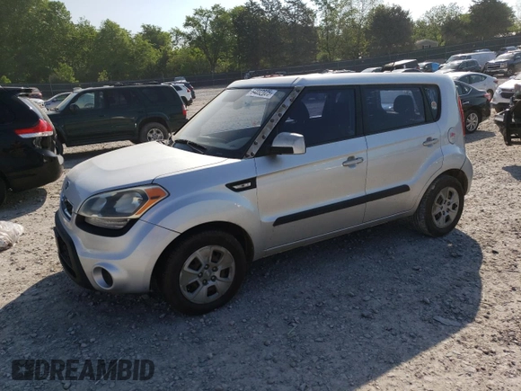 2012 Kia Soul with VIN KNDJT2A53C7435818, listed as a Copart auction lot 54892825 with 160,503 mi miles and Clean Title. Bid and sale history available at carsss.com. Image 1.