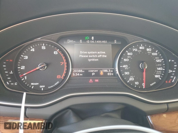 2022 Audi Q5 Premium with VIN WA1ABAFY4N2125090, listed as a Copart auction lot 81698654 with 20,388 mi miles and Salvage title. Bid and sale history available at DreamBid. Image 9.
