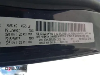2015 Jeep Patriot High Altitude with VIN 1C4NJRFB1FD413028, listed as a IAAI auction lot 42648127 with 133,306 mi miles and . Bid and sale history available at DreamBid. Image 9.
