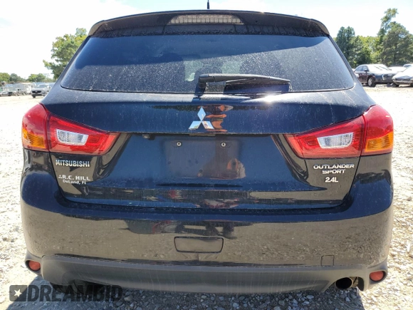 2015 Mitsubishi Outlander Sport 2.4 GT with VIN 4A4AP4AW0FE058379, listed as a Copart auction lot 69868294 with 170,941 mi miles and Salvage Title. Bid and sale history available at carsss.com. Image 6.