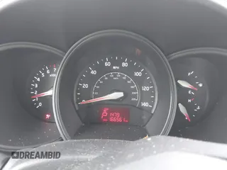 2014 Kia Rio EX with VIN KNADN4A36E6338670, listed as a IAAI auction lot 42035501 with 166,561 mi miles. Bid and sale history available at carsss.com. Image 7.