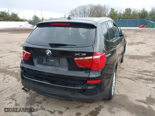2017 BMW X3 sDrive28i with VIN 5UXWZ7C34H0V87828, listed as a IAAI auction lot 41562662 with 78,572 mi miles. Bid and sale history available at carsss.com. Image 4.