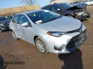 2019 Toyota Corolla L z VIN 2T1BURHE1KC136437, wystawiony jako IAAI lot #41763222 z przebiegiem 117 152 mil mil oraz . Historia ofert i sprzedaży dostępna na DreamBid. Obrazek 1.