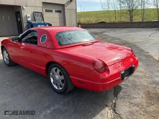 2002 Ford Thunderbird w/Hardtop Premium with VIN 1FAHP60A12Y101844, listed as a Copart auction lot 53632585 with 12,873 mi miles and Clean Title. Bid and sale history available at carsss.com. Image 3.