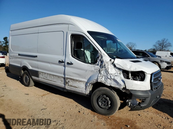 2020 Ford Transit Cargo with VIN 1FTBW3X83LKA00782, listed as a Copart auction lot 48718785 with 294,192 mi miles and Salvage Title. Bid and sale history available at DreamBid. Image 4.