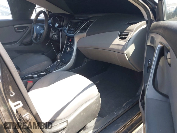2016 Hyundai Elantra SE with VIN 5NPDH4AE7GH709372, listed as a IAAI auction lot 42515323 with 165,890 mi miles and . Bid and sale history available at DreamBid. Image 5.