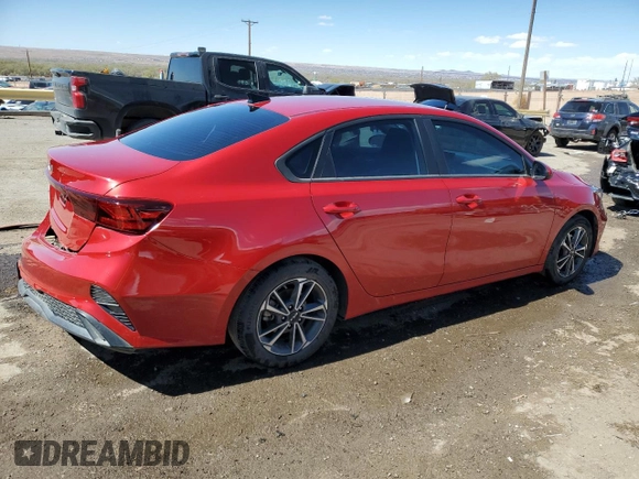 2023 Kia Forte LXS with VIN 3KPF24AD5PE652188, listed as a Copart auction lot 47497435 with 56,446 mi miles and Salvage Title. Bid and sale history available at carsss.com. Image 3.