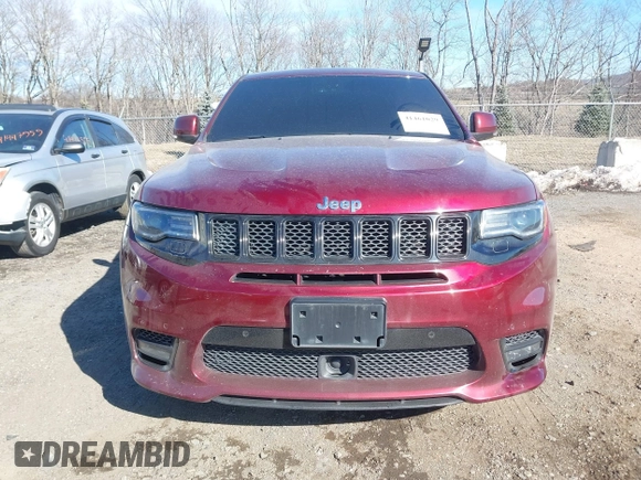 2017 Jeep Grand Cherokee SRT with VIN 1C4RJFDJ1HC754559, listed as a IAAI auction lot 41461029 with 100,096 mi miles. Bid and sale history available at carsss.com. Image 6.