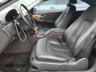 2002 Mercedes-Benz CL with VIN WDBPJ75J12A024650, listed as a Copart auction lot 66731074 with 109,042 mi miles and Salvage Title. Bid and sale history available at carsss.com. Image 7.