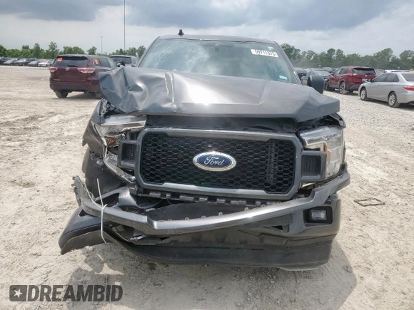 2020 Ford F-150 XL with VIN 1FTEW1CP2LKF36993, listed as a Copart auction lot 59711375 with 92,098 mi miles and Salvage title. Bid and sale history available at DreamBid. Image 5.