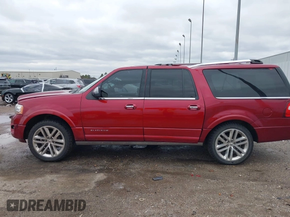 2015 Ford Expedition EL Platinum with VIN 1FMJK1LT0FEF40482, listed as a IAAI auction lot 41283403 with 193,115 mi miles. Bid and sale history available at carsss.com. Image 14.