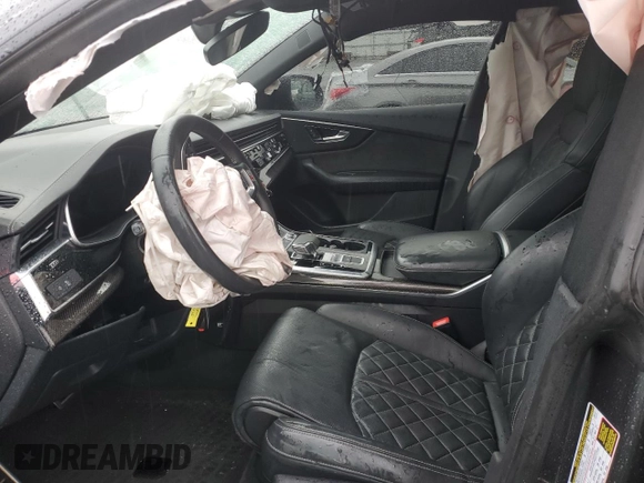 2021 Audi SQ8 Premium Plus z VIN WA1AWBF11MD011659, wystawiony jako Copart lot #68281973 z przebiegiem Nie podano mil oraz . Historia ofert i sprzedaży dostępna na DreamBid. Obrazek 7.
