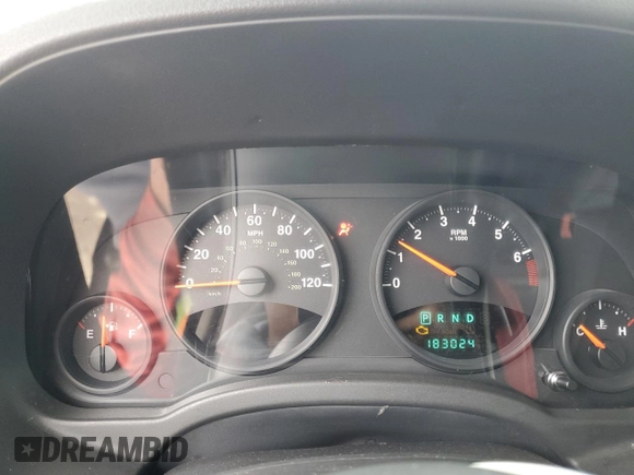 2011 Jeep Patriot Sport with VIN 1J4NF1GB4BD140947, listed as a Copart auction lot 52035655 with 183,024 mi miles and Salvage Title. Bid and sale history available at DreamBid. Image 9.