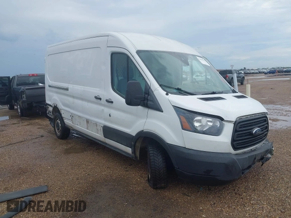 2019 Ford Transit with VIN 1FTYR2CM6KKB19102, listed as a IAAI auction lot 42481530 with 217,976 mi miles and . Bid and sale history available at DreamBid. Image 1.