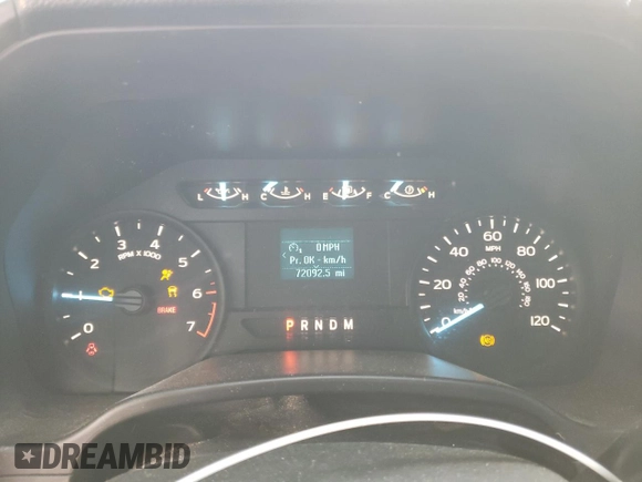 2019 Ford F-150 XL z VIN 1FTMF1C53KKD07988, wystawiony jako Copart lot #45115035 z przebiegiem 72 092 mil mil oraz Nie do naprawy • Non repairable. Historia ofert i sprzedaży dostępna na DreamBid. Obrazek 9.