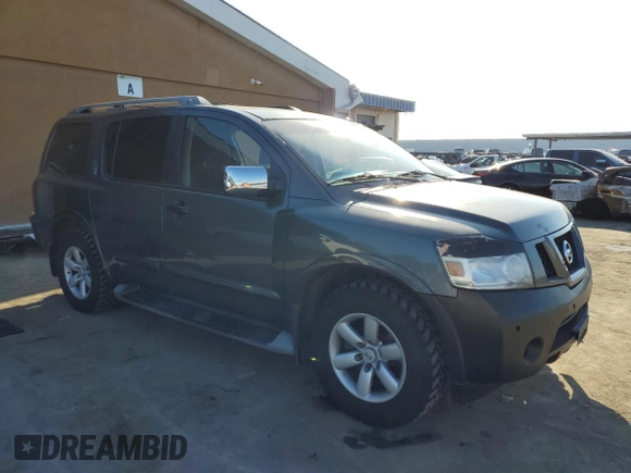 2012 Nissan Armada SV z VIN 5N1AA0NDXCN604199, wystawiony jako Copart lot #41769845 z przebiegiem 155 731 mil mil oraz Szkoda całkowita • Salvage title. Historia ofert i sprzedaży dostępna na DreamBid. Obrazek 4.