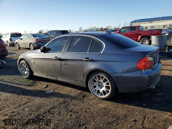 2008 BMW 3 Series 335xi with VIN WBAVD53528A010191, listed as a Copart auction lot 46000195 with 110,426 mi miles and Salvage title. Bid and sale history available at DreamBid. Image 2.