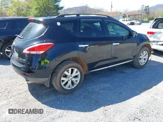 2014 Nissan Murano S with VIN JN8AZ1MW2EW510180, listed as a IAAI auction lot 41930346 with 155,754 mi miles and . Bid and sale history available at DreamBid. Image 4.