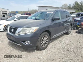 2014 Nissan Pathfinder SV with VIN 5N1AR2MM8EC722191, listed as a Copart auction lot 50020265 with 137,938 mi miles and Salvage Title. Bid and sale history available at carsss.com. Image 1.
