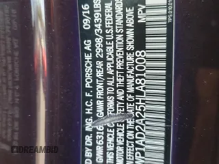 2017 Porsche Cayenne GTS z VIN WP1AD2A25HLA81008, wystawiony jako Copart lot #48987185 z przebiegiem 76 800 mil mil oraz Szkoda całkowita • Salvage title. Historia ofert i sprzedaży dostępna na DreamBid. Obrazek 13.