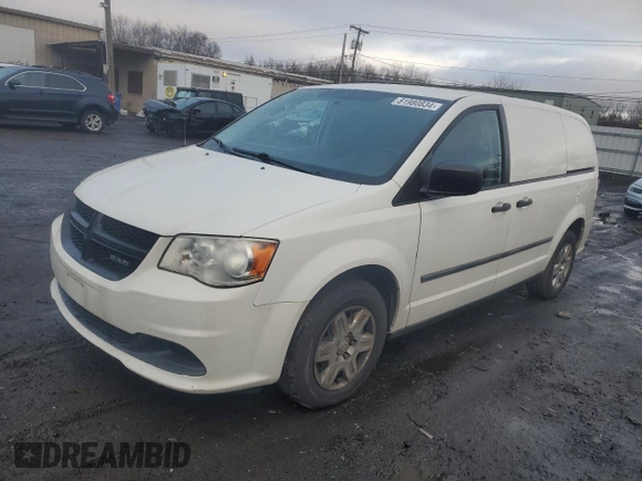 2012 Ram Cargo Van with VIN 2C4JDGAG1CR367304, listed as a Copart auction lot 81980834 with 114,380 mi miles and Salvage Title. Bid and sale history available at carsss.com. Image 1.