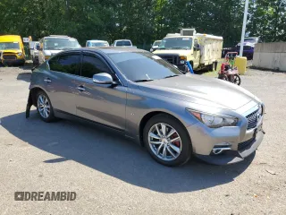 2015 Infiniti Q50 Premium z VIN JN1BV7ARXFM391291, wystawiony jako Copart lot #61765885 z przebiegiem 129 617 mil mil oraz Szkoda całkowita • Salvage title. Historia ofert i sprzedaży dostępna na DreamBid. Obrazek 4.