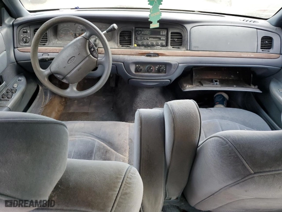 1997 Ford Crown Victoria with VIN 2FALP73W2VX230784, listed as a Copart auction lot 76339234 with 234,792 mi miles and Non Repairable. Bid and sale history available at carsss.com. Image 8.