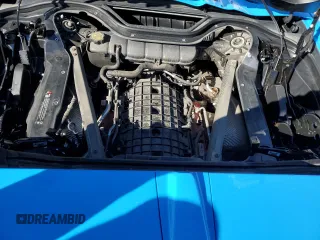 2022 Chevrolet Corvette 3LT with VIN 1G1YC3D48N5122827, listed as a Copart auction lot 75023074 with 22,424 mi miles and Salvage Title. Bid and sale history available at carsss.com. Image 11.