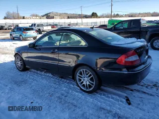 2008 Mercedes-Benz CLK 350 with VIN WDBTJ56H68F236034, listed as a Copart auction lot 88163635 with 156,478 mi miles and Salvage title. Bid and sale history available at DreamBid. Image 2.