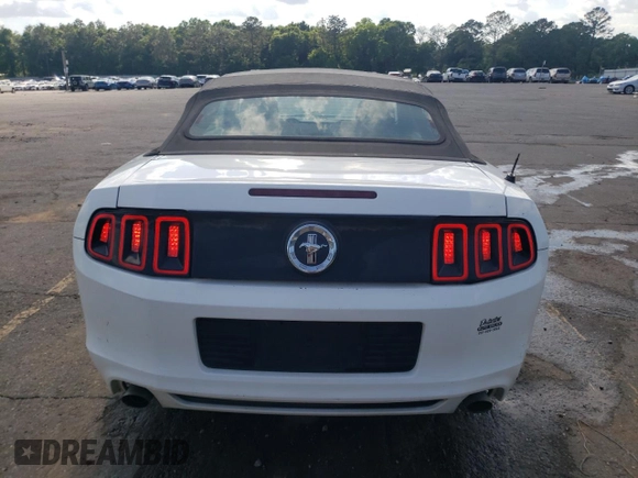 2013 Ford Mustang V6 with VIN 1ZVBP8EM9D5275936, listed as a Copart auction lot 54716455 with 225,596 mi miles and Salvage title. Bid and sale history available at DreamBid. Image 6.