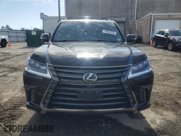 2021 Lexus LX 570 z VIN JTJDY7AX3M4334050, wystawiony jako Copart lot #44532325 z przebiegiem 90 103 mil mil oraz Szkoda całkowita • Salvage title. Historia ofert i sprzedaży dostępna na DreamBid. Obrazek 5.